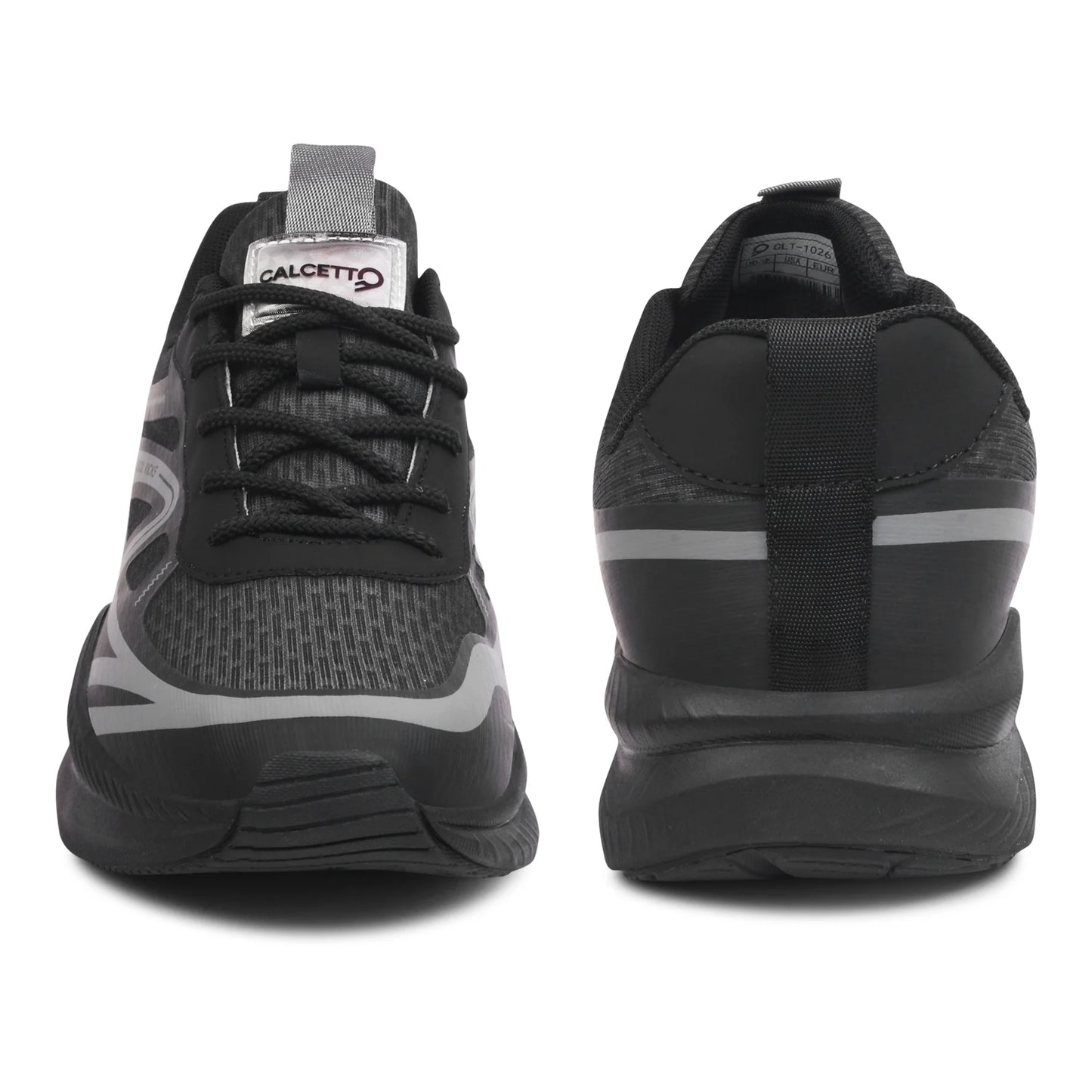 Casual Men's Running Sports Shoes with Breathable Upper and Shock-Absorbing Sole