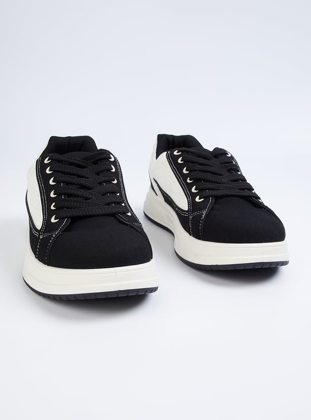 Colourblocked Sneakers for Men Comfortable Running and Training Shoes