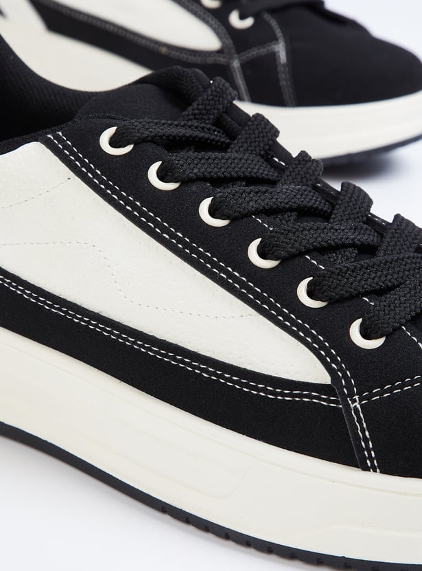 Colourblocked Sneakers for Men Comfortable Running and Training Shoes