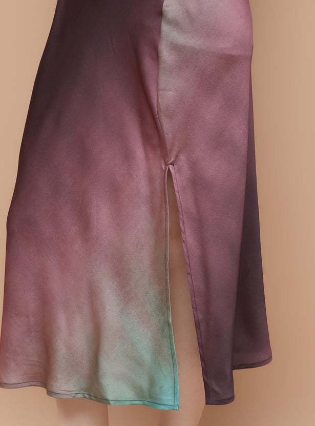 Premium Evening and Office Wear Printed Sleeveless Sheath Dress for Women