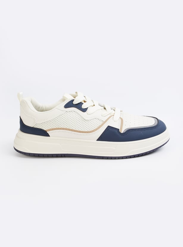 Colourblock Sneakers for Men Comfortable Lightweight Sneakers