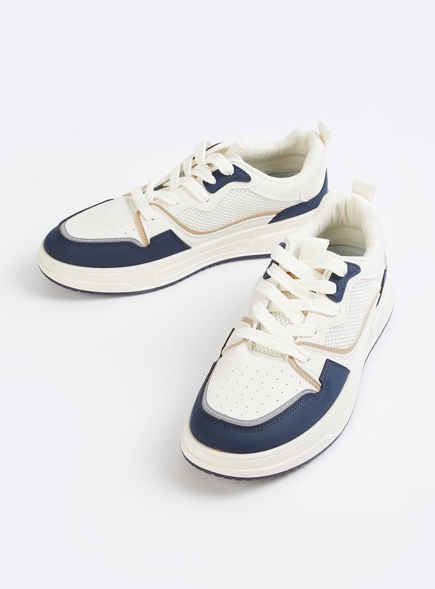 Colourblock Sneakers for Men Comfortable Lightweight Sneakers