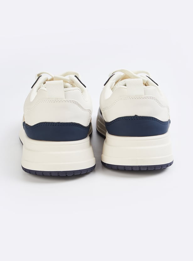 Colourblock Sneakers for Men Comfortable Lightweight Sneakers