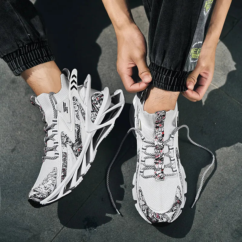 Modern Mens Casual Sneakers for Running and Training Stylish Comfort