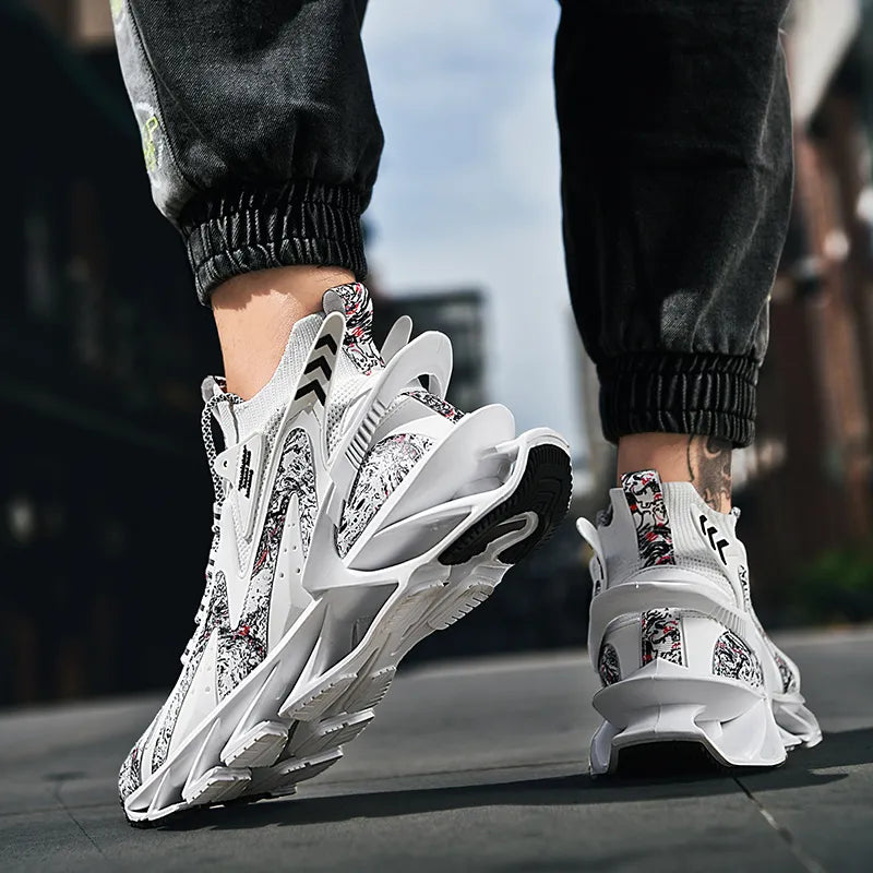 Modern Mens Casual Sneakers for Running and Training Stylish Comfort