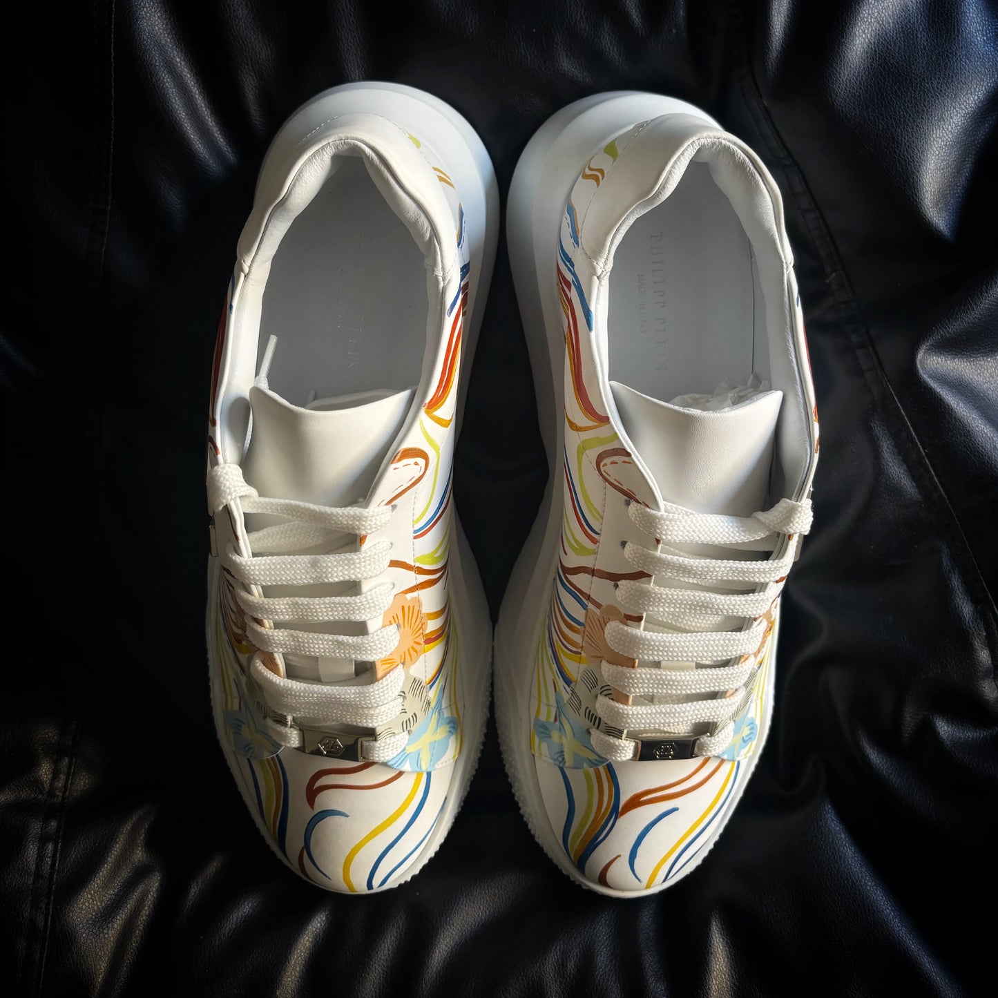 Custom Godzilla Chunky Sneaker X Color Wave Comfortable Footwear