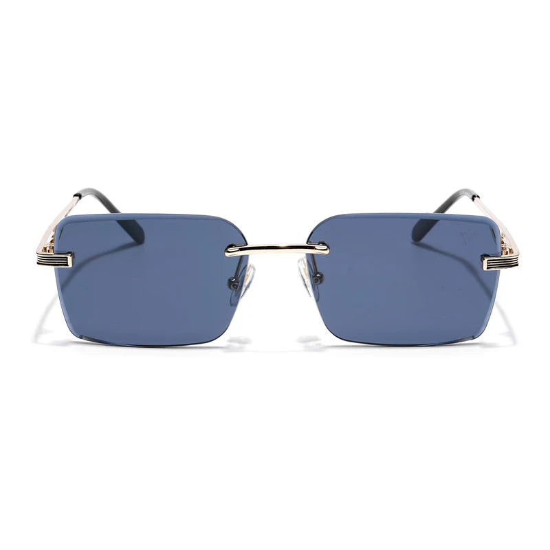 Minimalist Rectangle Frameless Sunglasses