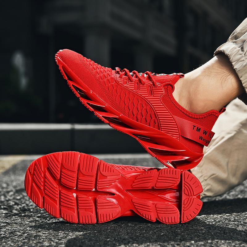 Trendy Men’s Plus Size Casual Sports Shoes Lightweight Running Sneakers