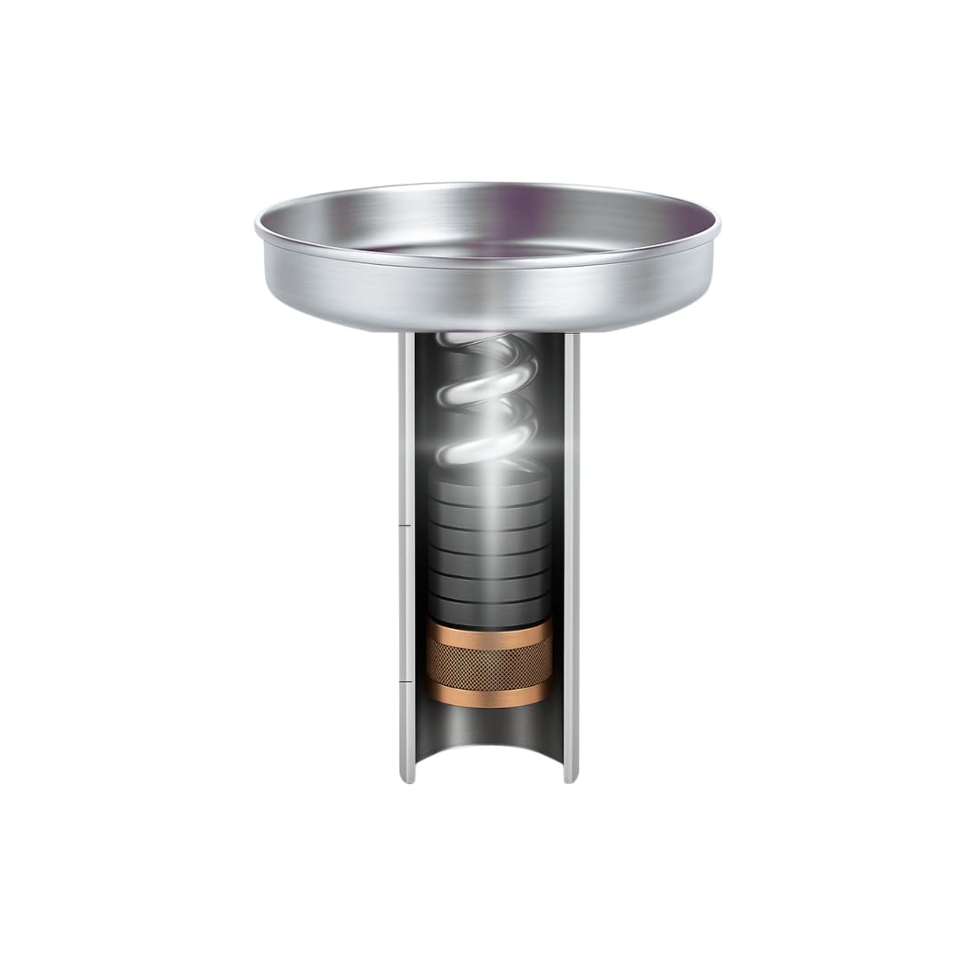 Gold Finish Magnetic Water Structuring Device AlkySoul 3500 Gauss