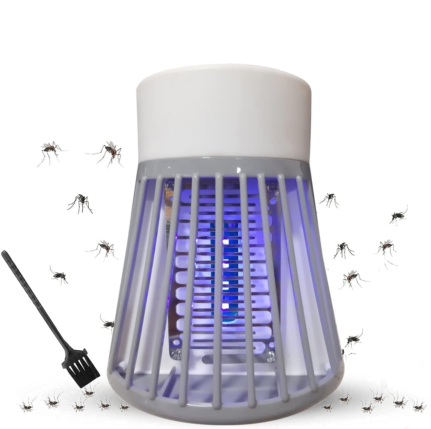 Electronic LED Mosquito Trap Lamp with Radiation-Free Technology and USB Charging