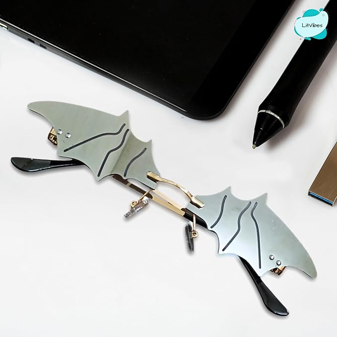 Non-Polarized Batman Frame-Less Goggles Eye Smartwear Sunglasses for Fashion