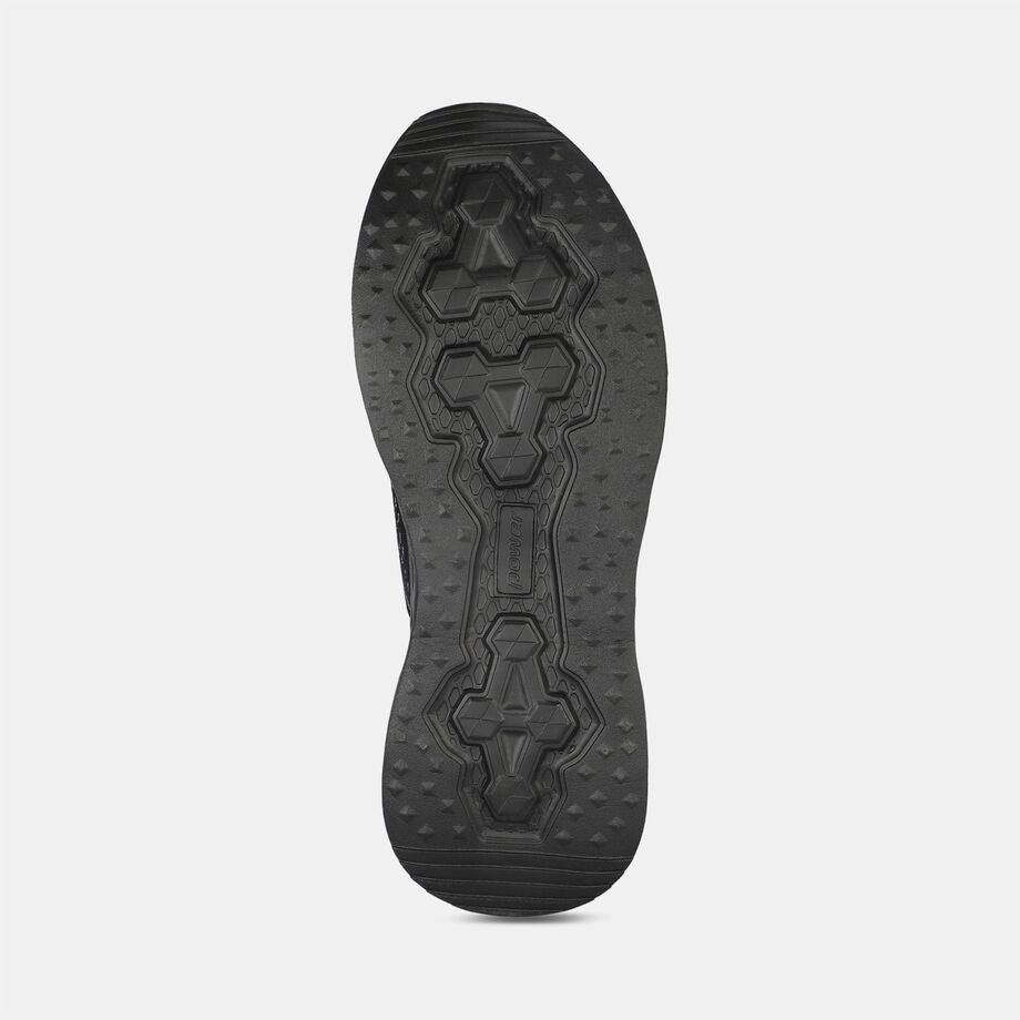 Black Walking Shoes for Men Comfortable Durable Everyday Sneakers