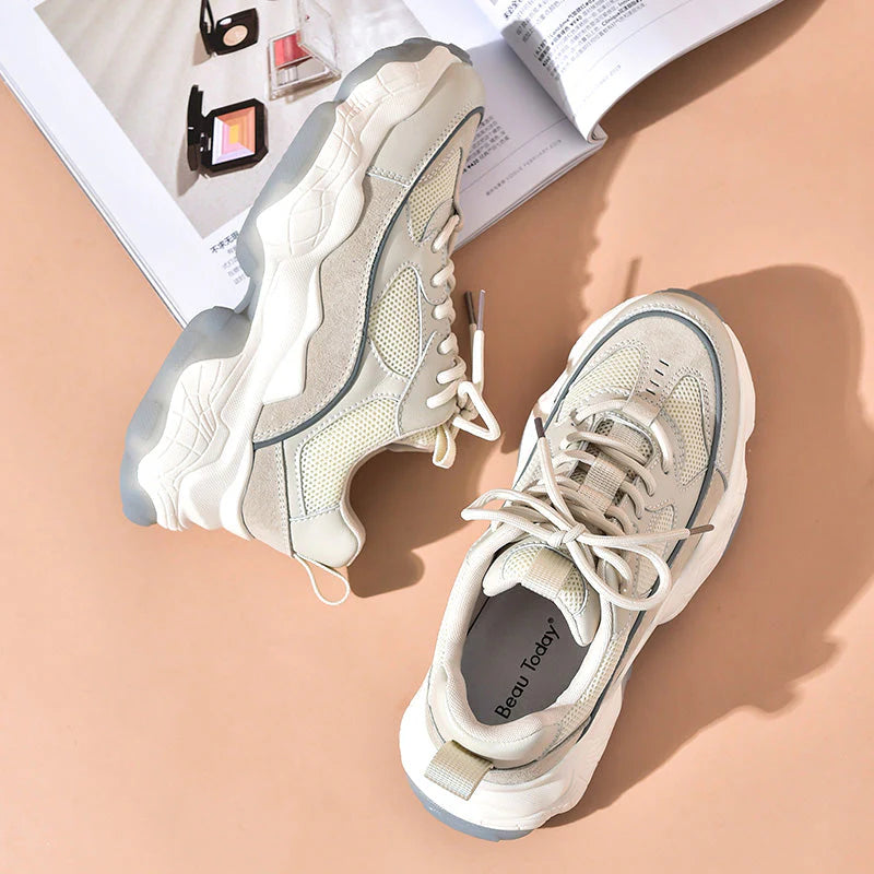 Comfortable Casual Sneakers for Women Lightweight Soft Fabric Footwear