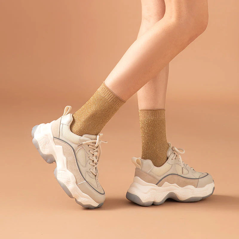 Comfortable Casual Sneakers for Women Lightweight Soft Fabric Footwear