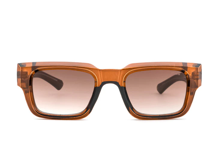 Modern Rectangular Frame Sunglasses for Men