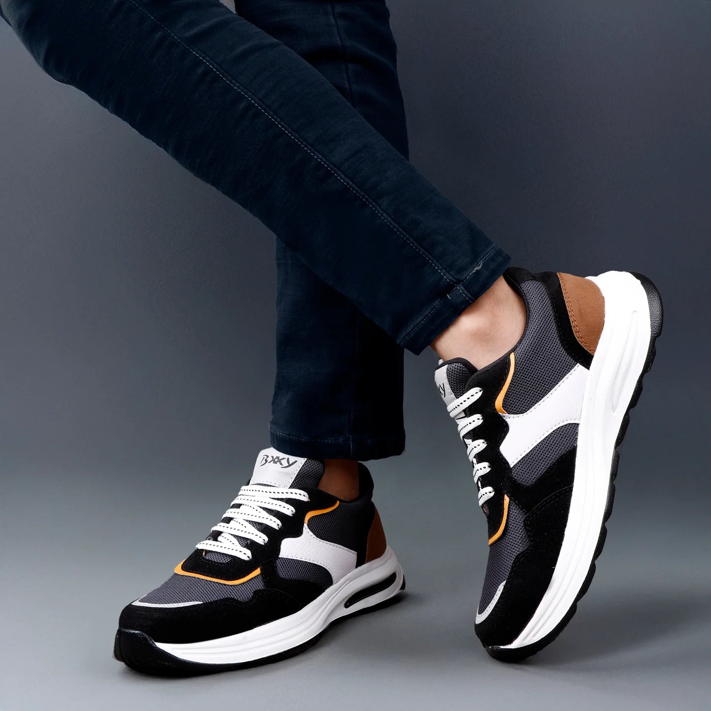 Sleek Men’s Workout Sneakers Stylish Casual Sports Footwear