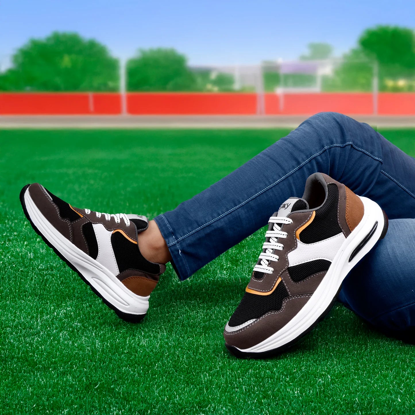 Sleek Men’s Workout Sneakers Stylish Casual Sports Footwear