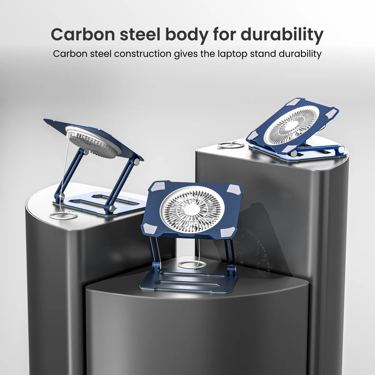 Reliable Device Fit Anti-Slip Silicone Cushion Durable Carbon Steel Material Ventilated Air Design