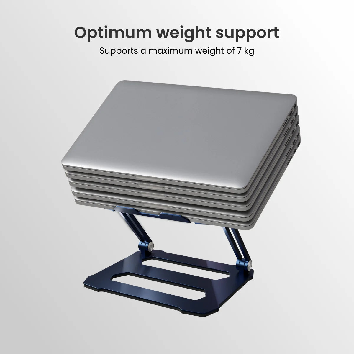 Reliable Device Fit Anti-Slip Silicone Cushion Durable Carbon Steel Material Ventilated Air Design