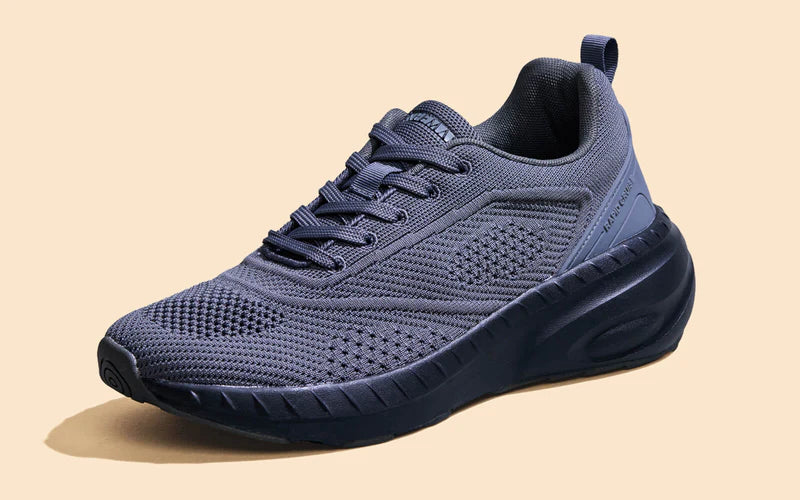 Fashion-Forward Grey Begin Walk Flow Sneakers Designed for All-Day Comfort, Urban Elegance and Modern Lifestyle Versatility