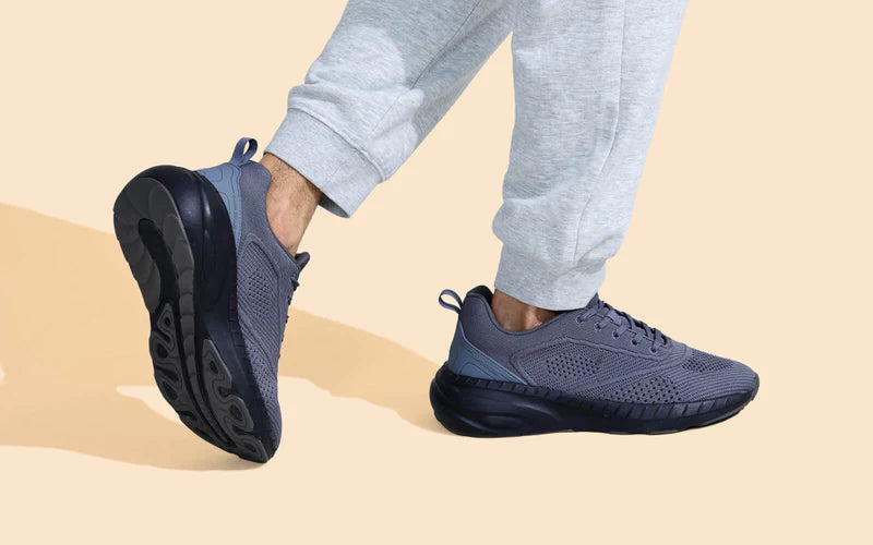 Fashion-Forward Grey Begin Walk Flow Sneakers Designed for All-Day Comfort, Urban Elegance and Modern Lifestyle Versatility