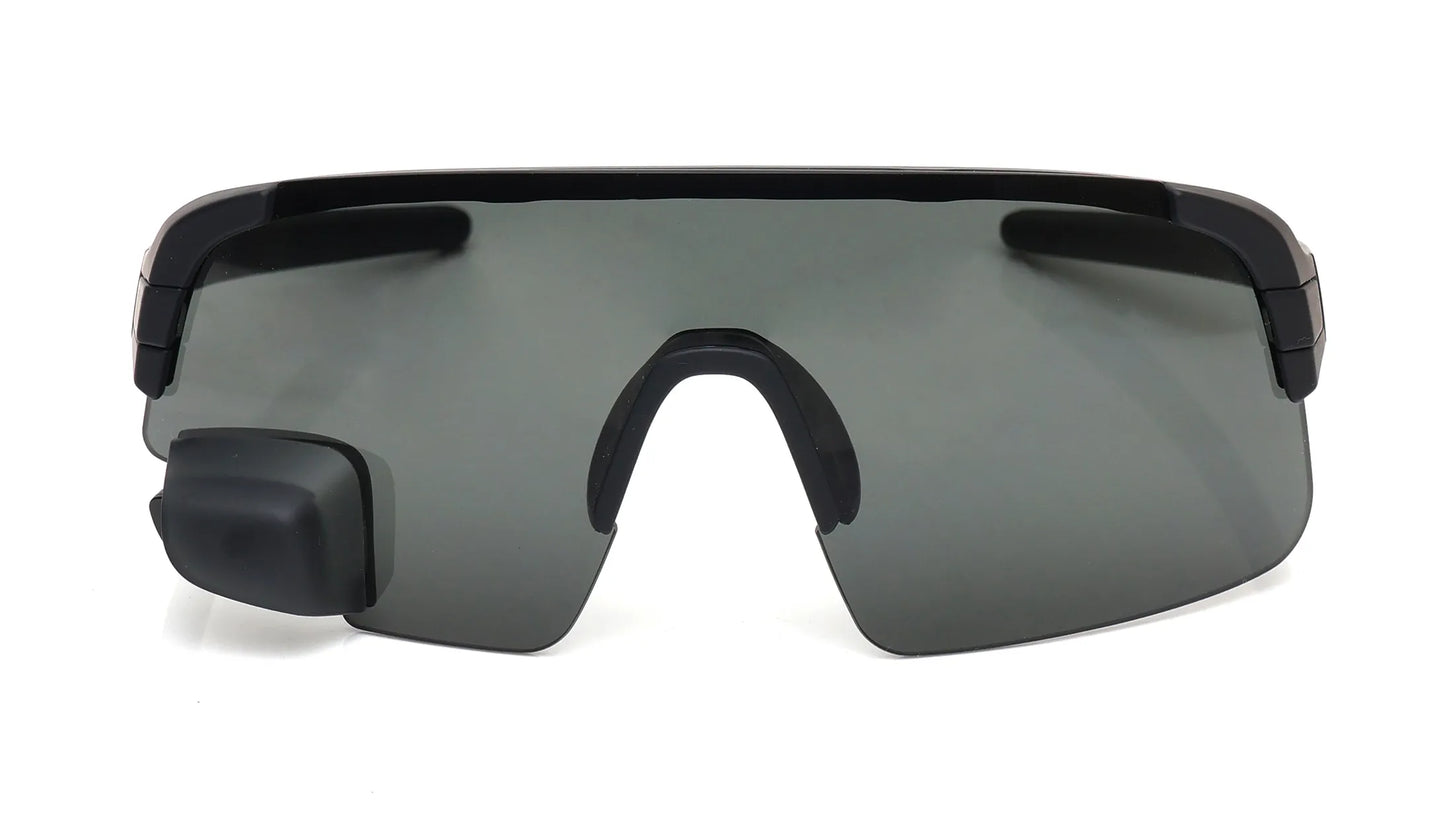 Lightweight Smoke Cycling Sunglasses for Men with Outdoor and Sports Use