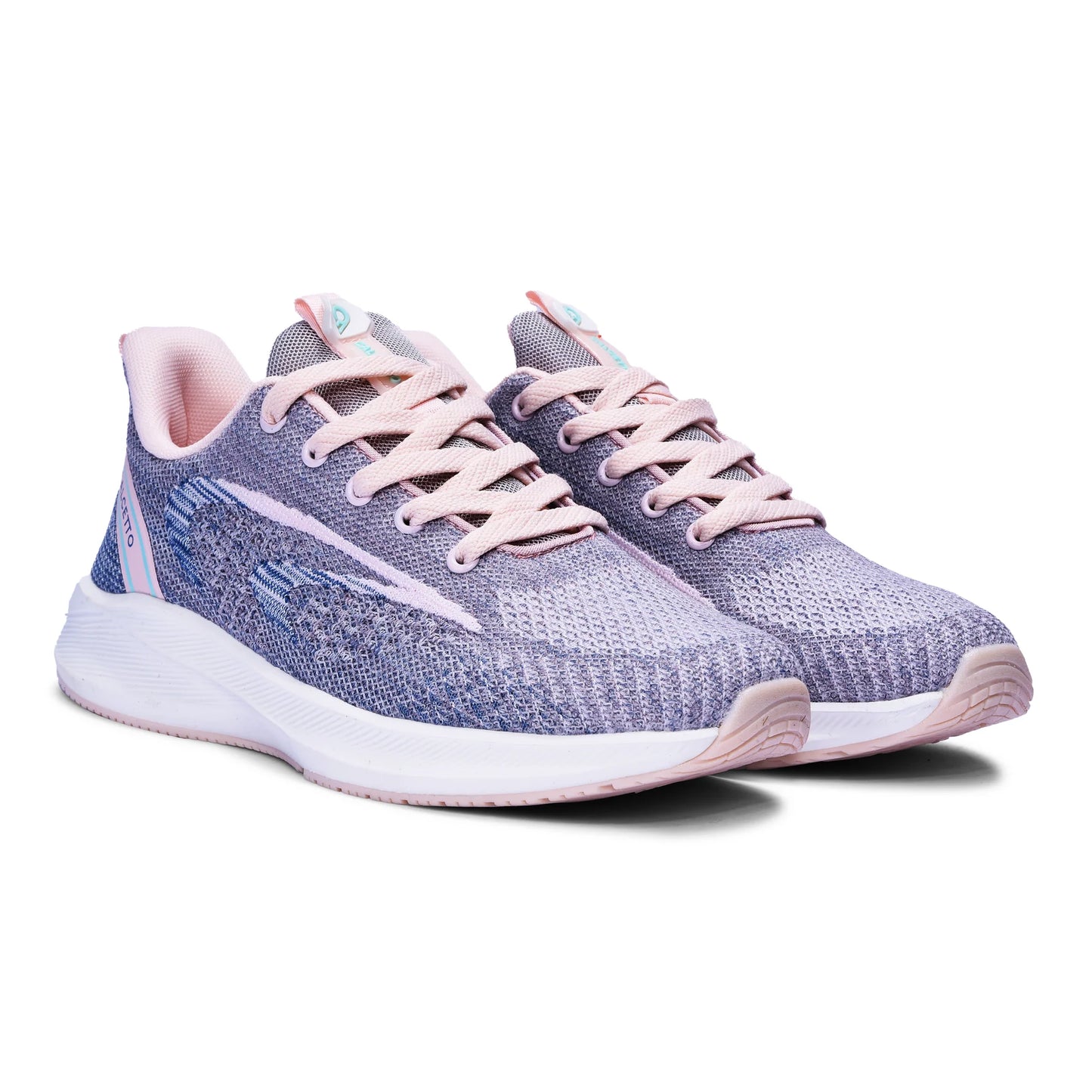 Casual Women'S Running Sports Shoes Dark Grey Peach