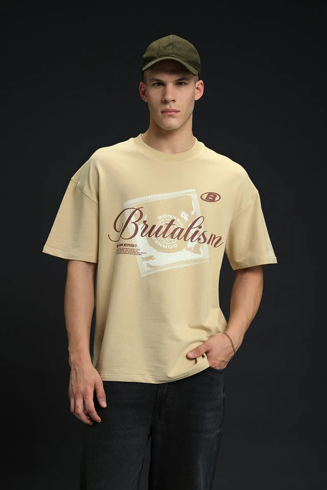 Modern Graphic Oversized T-Shirt for Men Seeking Comfort, Streetwear, and Bold Aesthetic