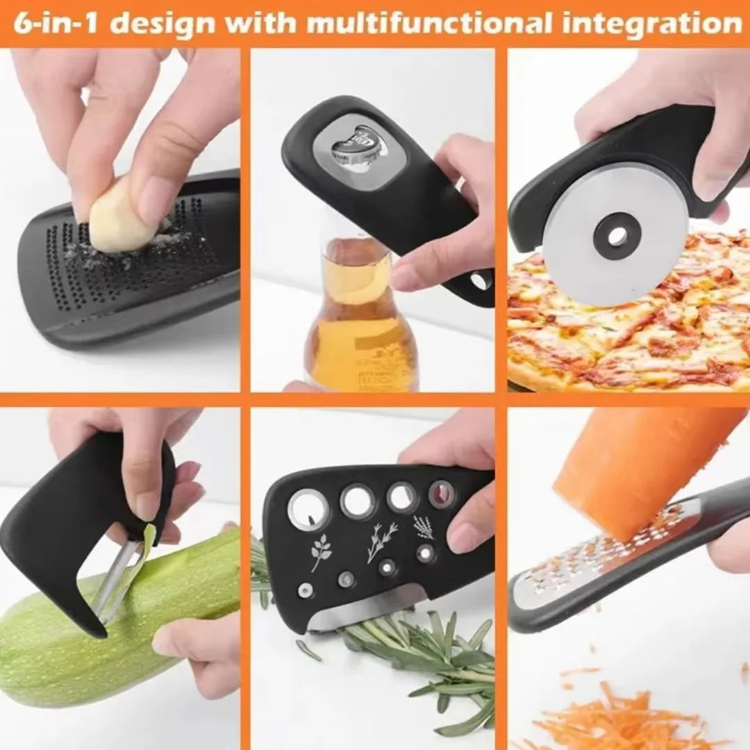 6 Piece Kitchen Gadget Set for Baking Cooking and Food Prep