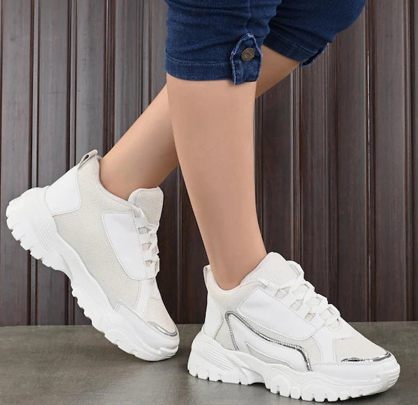 Trendy Canvas High Top Sneakers for Women and Girls Stylish Comfortable Sneakers