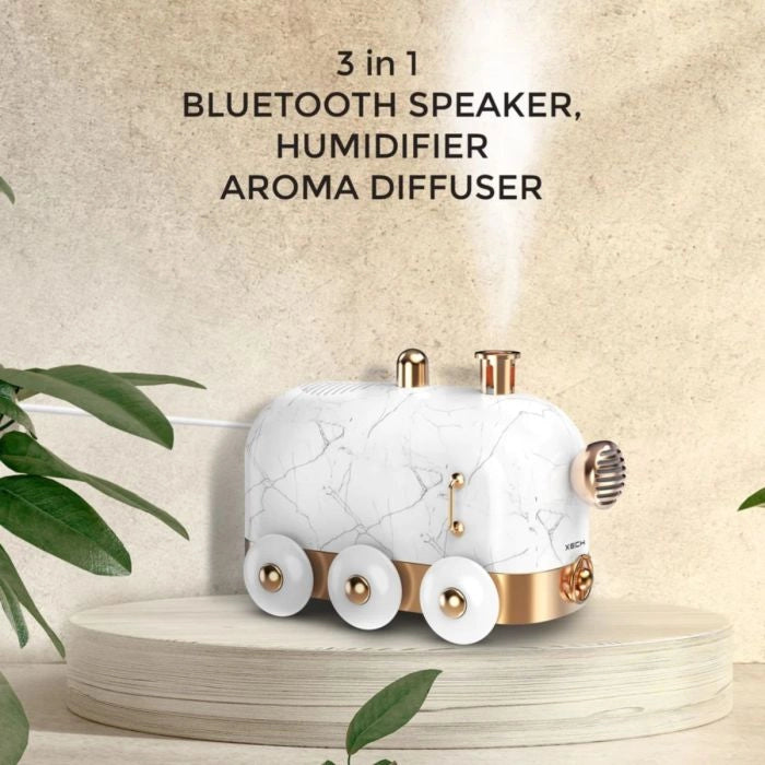 Premium Home Humidifier with Integrated Bluetooth Speaker and Night Light