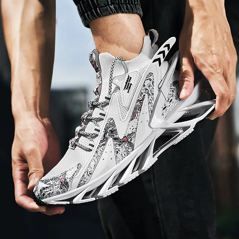 Modern Mens Casual Sneakers for Running and Training Stylish Comfort