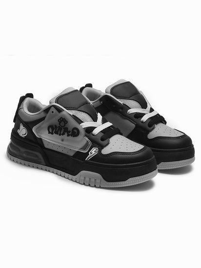 Comfortable Black Everyday Sneakers for Women