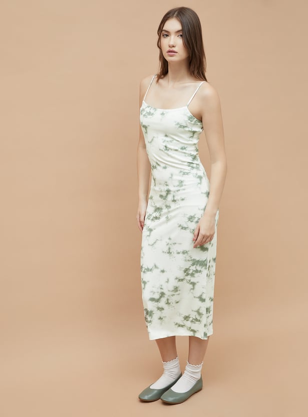 Elegant Women’s Tie-Dye Bodycon Dress for Special Occasions and Night Outs