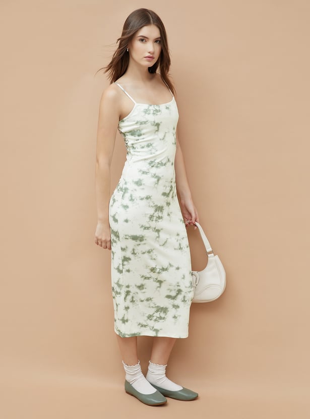 Elegant Women’s Tie-Dye Bodycon Dress for Special Occasions and Night Outs
