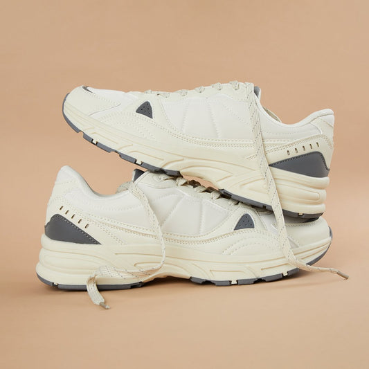 Quilted Casual Sneakers Men Lightweight Modern Design