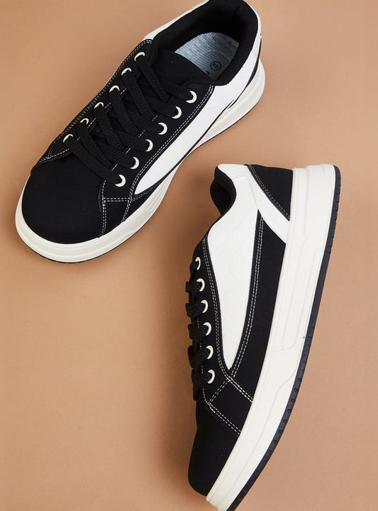 Colourblocked Sneakers for Men Comfortable Running and Training Shoes
