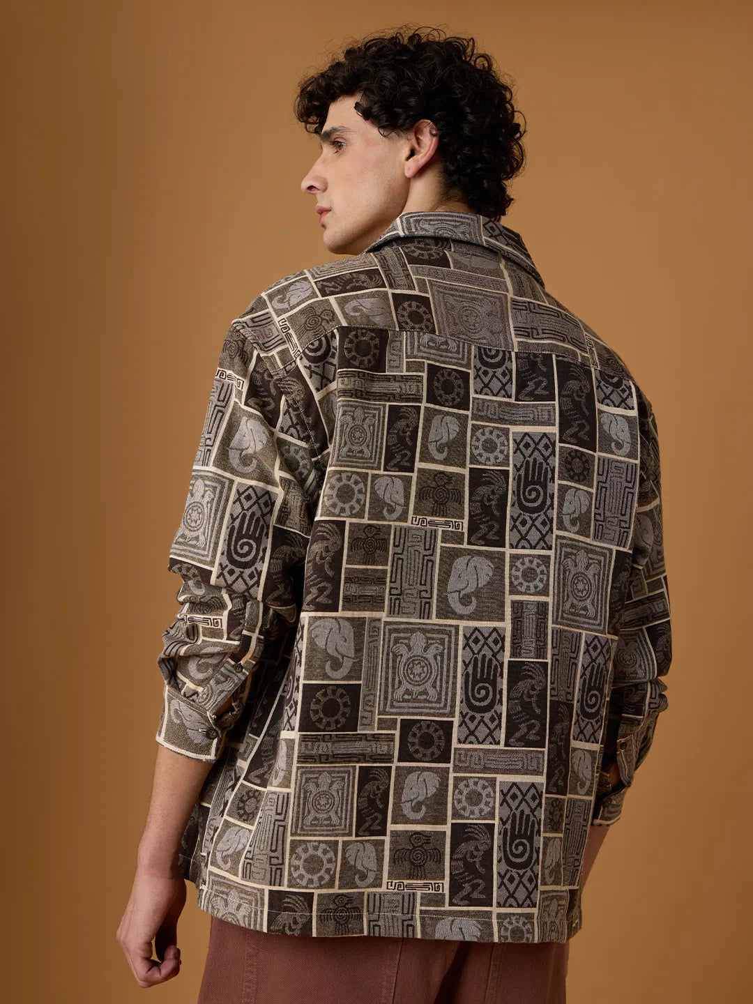 Trendy Spirit Men Shackets Shirt Men Casual and Semi Formal Style
