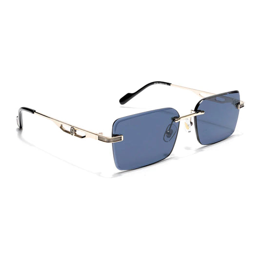 Minimalist Rectangle Frameless Sunglasses