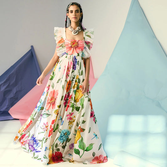 Luxury Women Embroidered Maxi Dress Perfect for Exclusive Parties, Evening Events, and Special Occasions