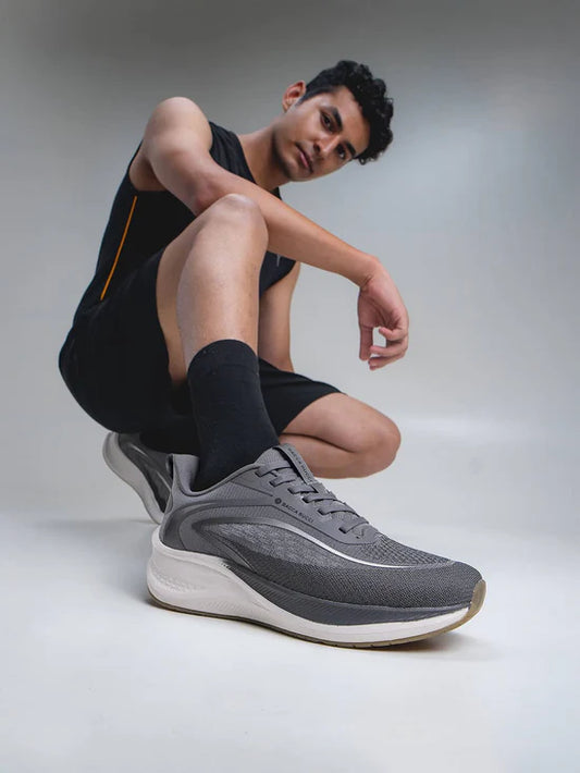 Stylish All Day Comfort Running and Training Shoes with Flexible Sole, Supportive Fit and Contemporary Sports Inspired Design