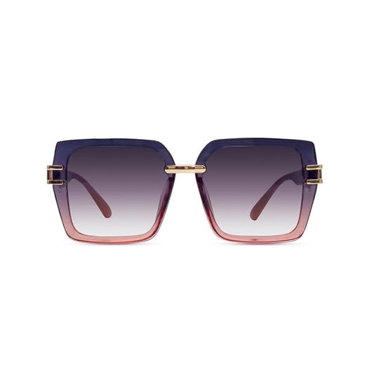 Women’s Square Sunglasses Trendy Designer Oversized Eyewear