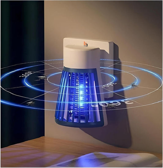 Electronic LED Mosquito Trap Lamp with Radiation-Free Technology and USB Charging