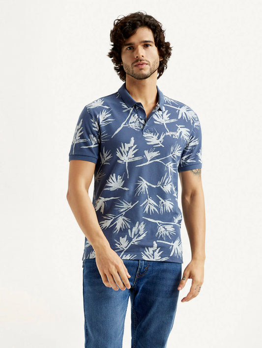 Pure Cotton Slim Fit Polo T Shirt for Men Soft Comfortable Daily Outfit
