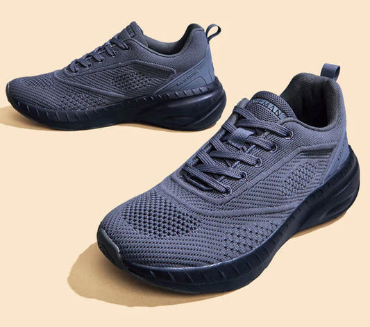 Fashion-Forward Grey Begin Walk Flow Sneakers Designed for All-Day Comfort, Urban Elegance and Modern Lifestyle Versatility