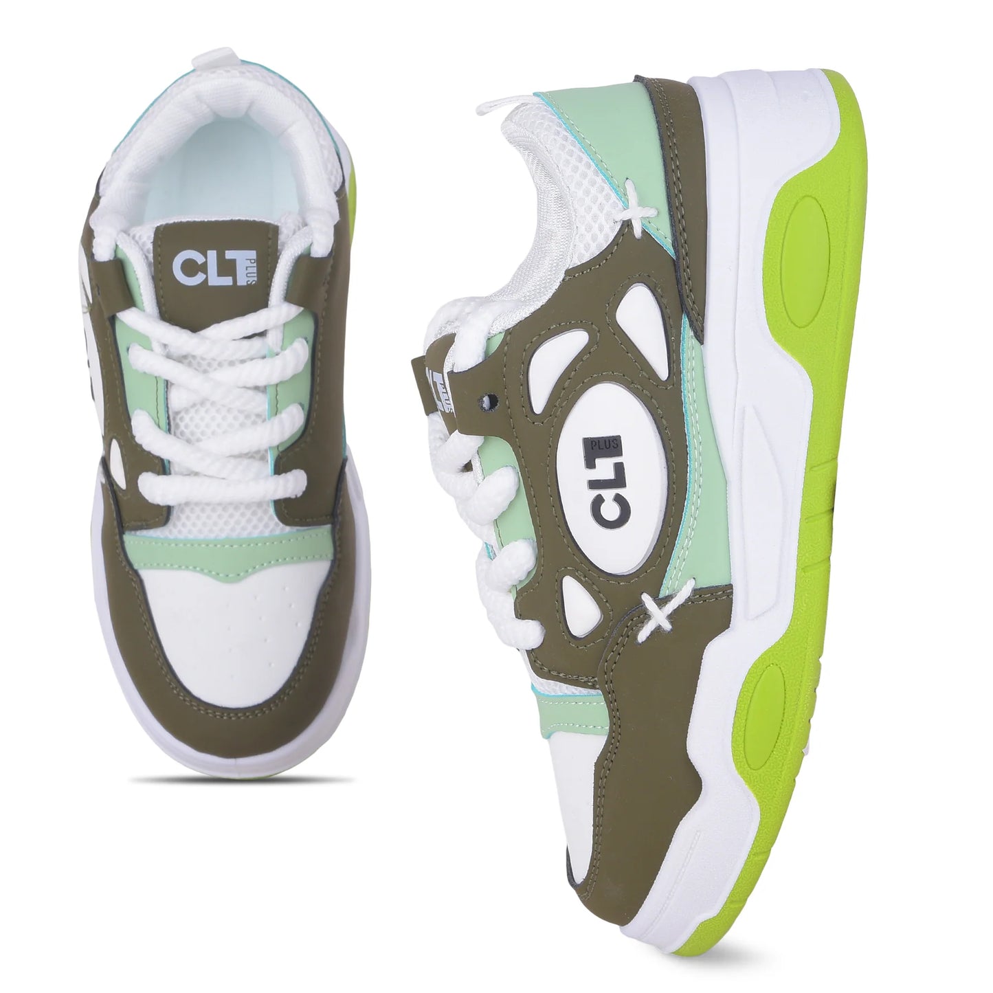 Stylish Sea Green Casual Sneakers for Women