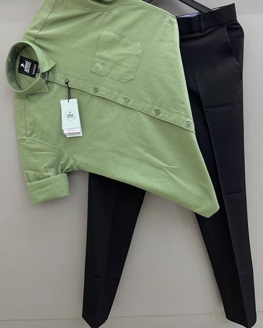 Stylish Shirt and Comfortable Pant Combo for Men’s Daily Wear
