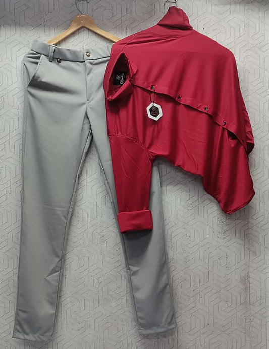Comfortable Daily Wear Men’s Chinos and Shirt Outfit Combo