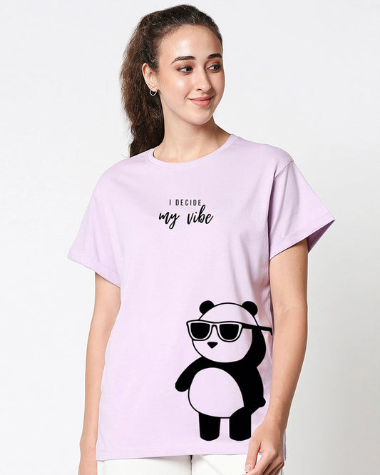 Elegant Purple Fitted Tee with Inspirational Graphic Print for Women’s Daily Wear